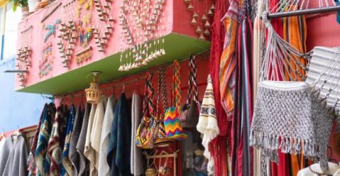 Handicrafts and typical ceramics from Ráquira, Boyacá