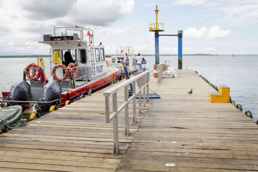 Muelle turístico de Buenaventura, Colombia.